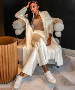 Adella Sneakers Off White Leather