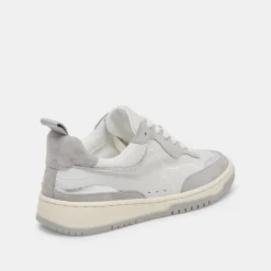 Adella Sneakers White Grey Leather