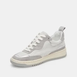 Adella Sneakers White Grey Leather