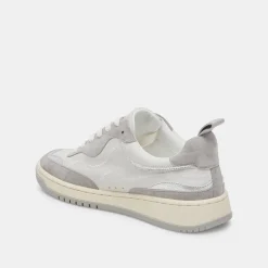 Adella Sneakers White Grey Leather