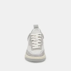 Adella Sneakers White Grey Leather