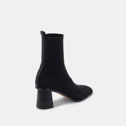 Alaya Booties Black Knit