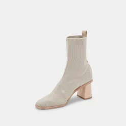 Alaya Booties Sand Knit