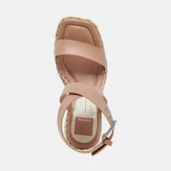 Aldona Wedges Cafe Leather