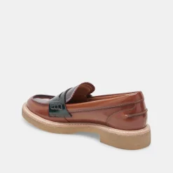 Arabel Loafers Burgundy Multi Patent Leather