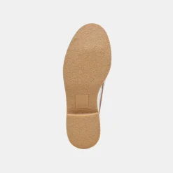 Arabel Loafers Silver Distressed Leather