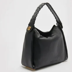 Aria Crossbody Black Leather