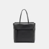 Ariella Tote Black Leather