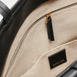 Ariella Tote Black Leather