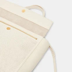Ariella Tote Ivory Leather