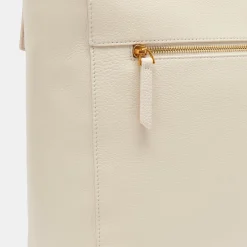 Ariella Tote Ivory Leather