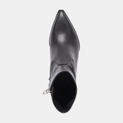 Arya Boots Black Leather