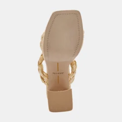 Ashby Heels Lt Natural Raffia