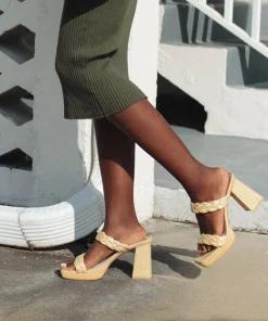 Ashby Heels Lt Natural Raffia