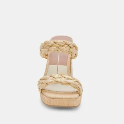 Ashby Heels Lt Natural Raffia