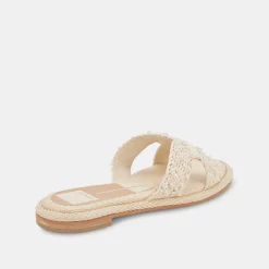 Atomic Pearl Sandals Vanilla Raffia