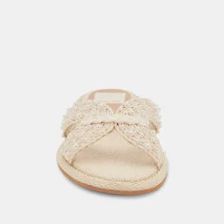 Atomic Pearl Sandals Vanilla Raffia