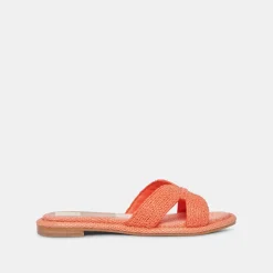 Atomic Sandals Orange Raffia