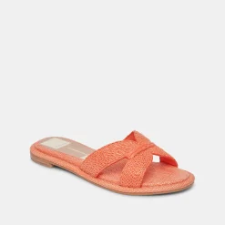 Atomic Sandals Orange Raffia