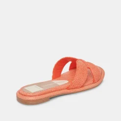 Atomic Sandals Orange Raffia