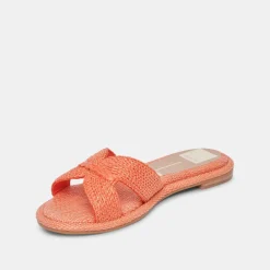 Atomic Sandals Orange Raffia