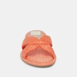 Atomic Sandals Orange Raffia