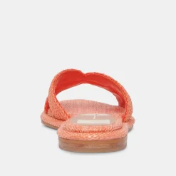 Atomic Sandals Orange Raffia