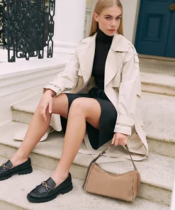 Audri Shoulder Bag Chanterelle Suede