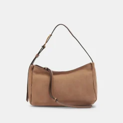 Audri Shoulder Bag Chanterelle Suede