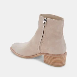 Avalon Booties Dune Suede