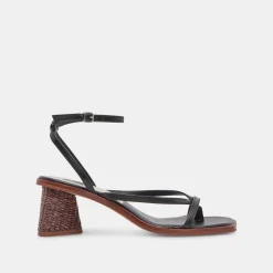 Banita Sandals Black Leather