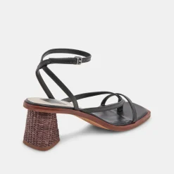 Banita Sandals Black Leather