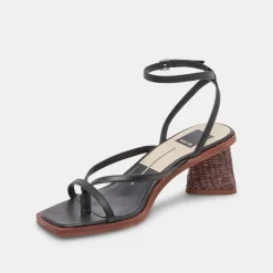 Banita Sandals Black Leather