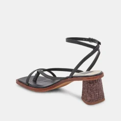 Banita Sandals Black Leather