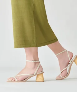 Banita Sandals Ivory Leather