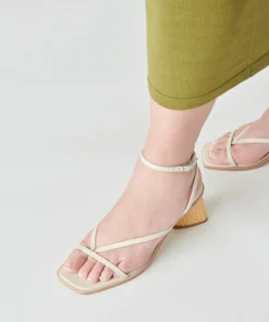 Banita Sandals Ivory Leather