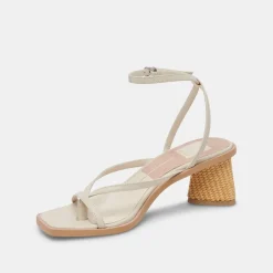 Banita Sandals Ivory Leather