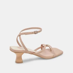 Baylor Heels Cream Leather