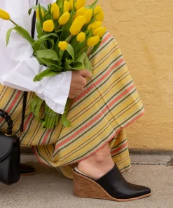 Beema Mules Black Leather