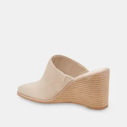Beema Mules Sand Nubuck