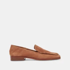 Beny Flats Brown Suede