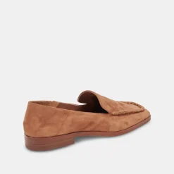 Beny Flats Brown Suede