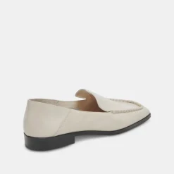 Beny Flats Ivory Crinkle Patent