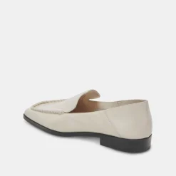 Beny Flats Ivory Crinkle Patent