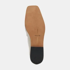 Beny Flats Ivory Crinkle Patent