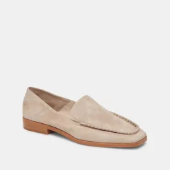 Beny Flats Taupe Suede