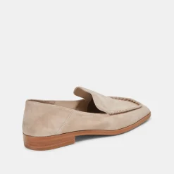 Beny Flats Taupe Suede