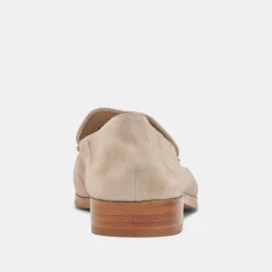 Beny Flats Taupe Suede