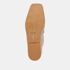 Beny Flats Taupe Suede