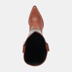 Blanch Boots Brown Black Leather